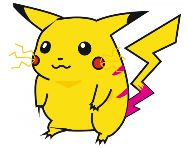 Autocolante Impresso - Pikachu