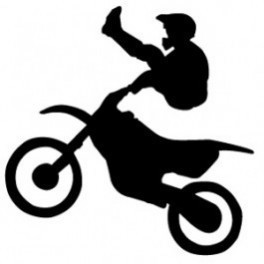 Autocolante - Motocross
