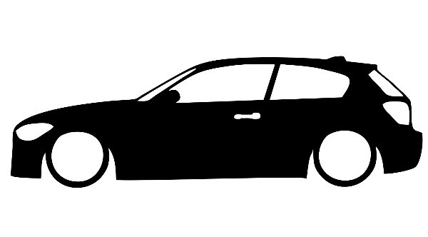 Autocolante para BMW f20 Serie 1