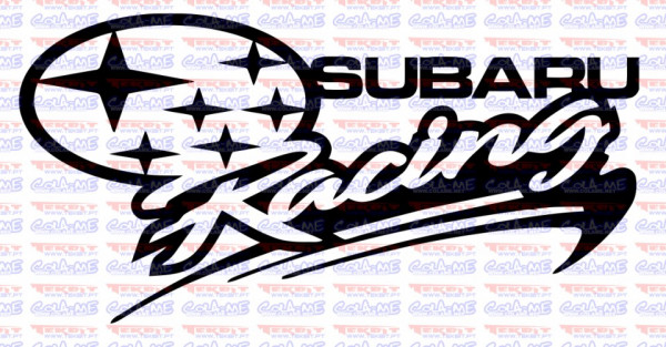 Autocolante - Subaru Racing