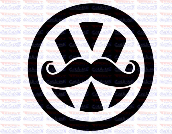 Autocolante - vw bigode