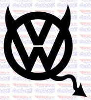 Autocolante - VW DIABO