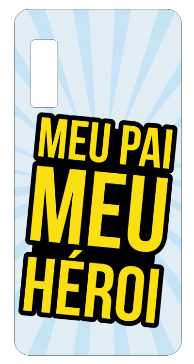 Capa de telemóvel com Meu Pai Meu héroi