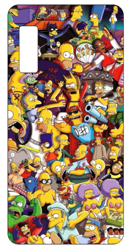 Capa de telemóvel com Simpson