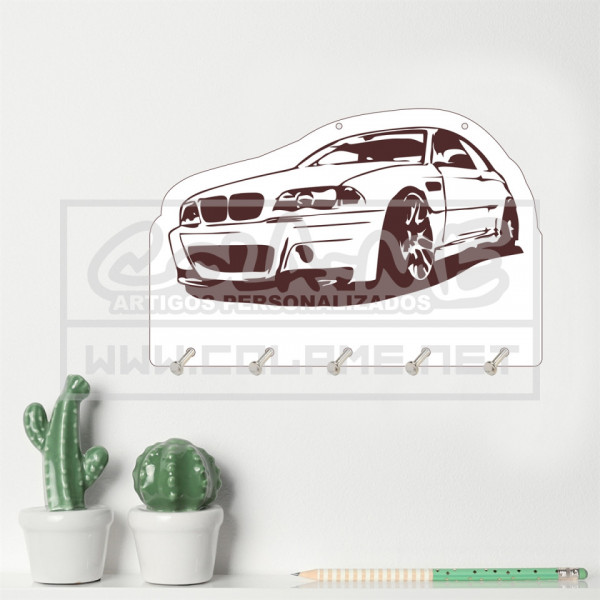 Chaveiro em MDF - BM E46