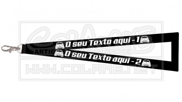Fita Porta Chaves - Citroen Ds3