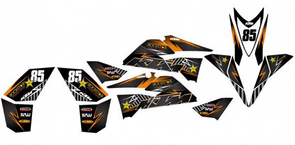 Kit Autocolantes Para KTM 525 XC