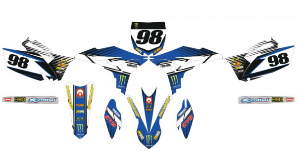 Kit Autocolantes Para Moto - Yamaha YZF 250 10-13