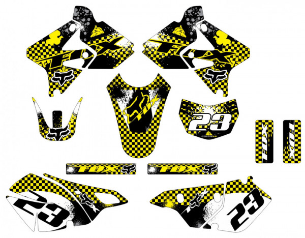 Kit Autocolantes Para Suzuki DRZ 400 02-07