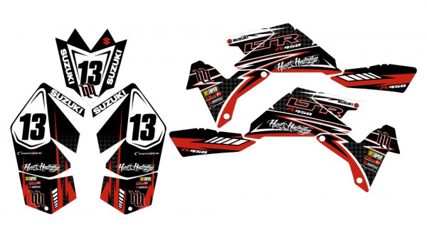 Kit Autocolantes Para Suzuki LTR 450