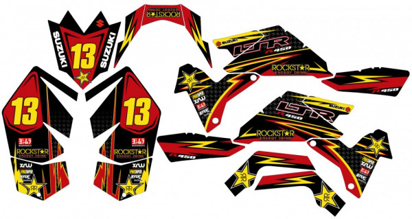 Kit Autocolantes Para Suzuki LTR 450