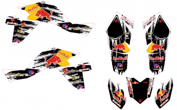 Kit Autocolantes Para Suzuki LTZ K9 400 07-16