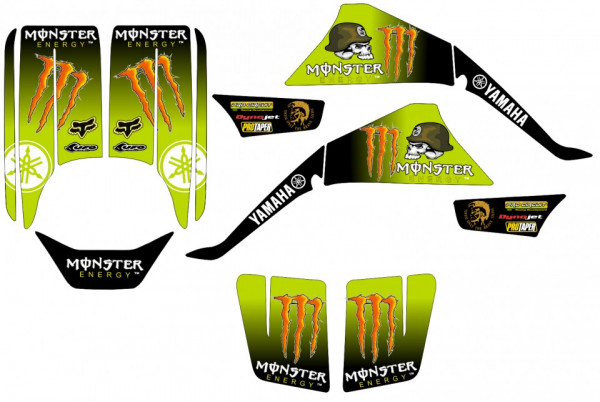 Kit Autocolantes Para Yamaha Blaster 200