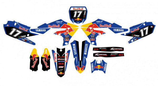 Kit Autocolantes Para Yamaha YZF 450 2018 2019 2020 2021 2022