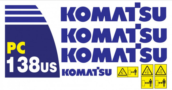 Kit de Autocolantes para KOMATSU PC130 Avance
