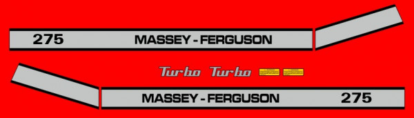 Kit de Autocolantes para Massey Ferguson 275