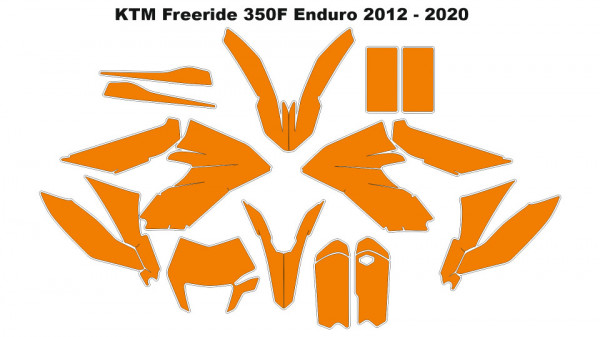 Molde - KTM 350 FREERIDE 2012 - 2020