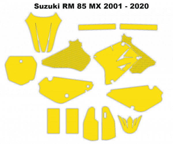 Molde - Suzuki RM 85 MX 2001- 2020