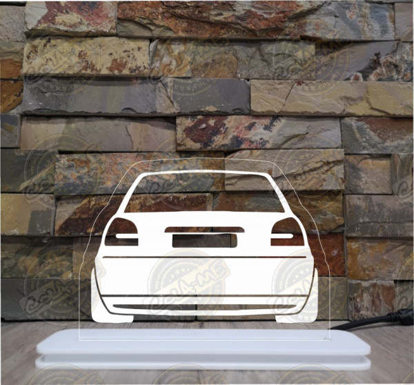 Moldura / Candeeiro com luz de presença - Audi A3 8L