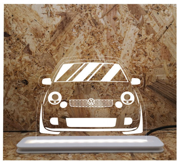Moldura / Candeeiro com luz de presença - Volkswagen lupo