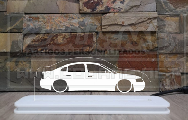 Moldura / Candeeiro com luz de presença - VW Passat 3B