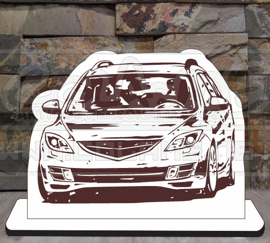 Moldura em MDF - Mazda 6 GH