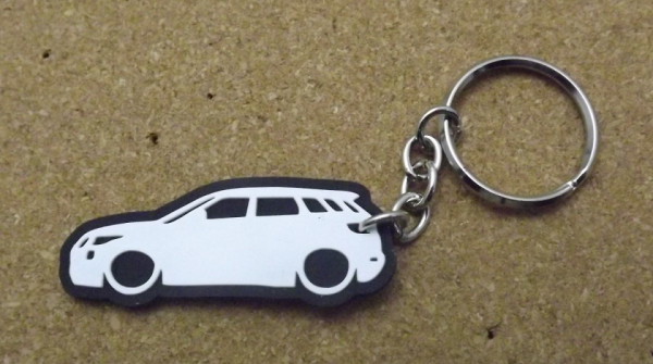 Porta Chaves com silhueta de Range Rover
