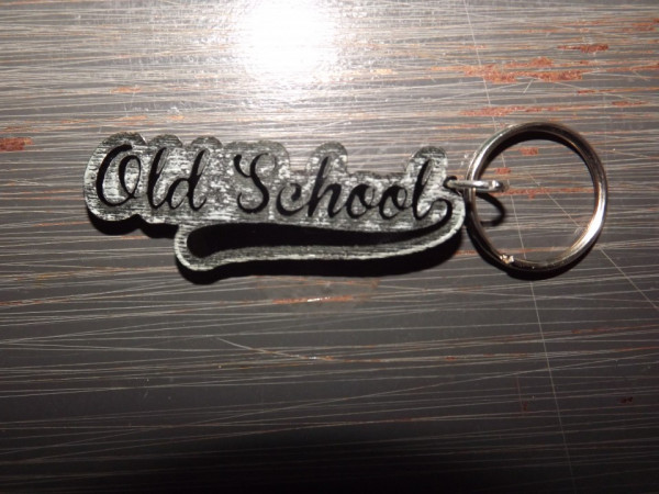Porta Chaves de Acrílico com "Old School"