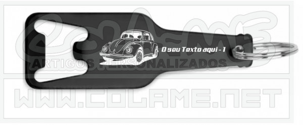 Porta-chaves Descapsulador / saca Caricas - VW Carocha