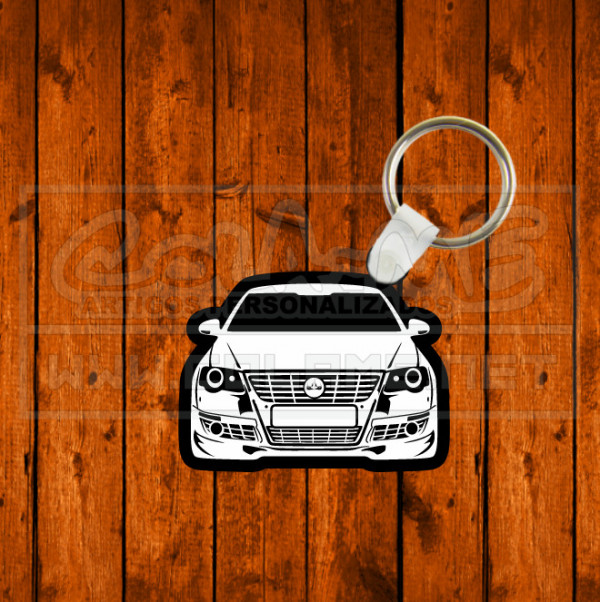 Porta chaves em acrílico preto - VWPassat 3C
