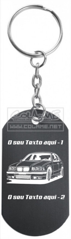 Porta Chaves em alumínio - BM E36