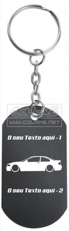 Porta Chaves em alumínio - BM E46 Lado