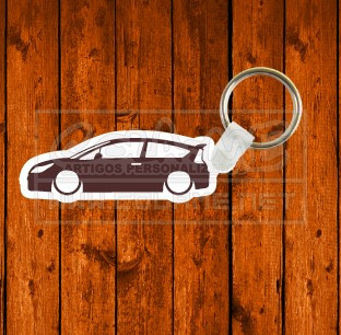 Porta chaves em MDF - Citroen C4 - Lateral