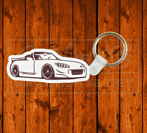 Porta chaves em MDF - Honda S2000 Cabrio