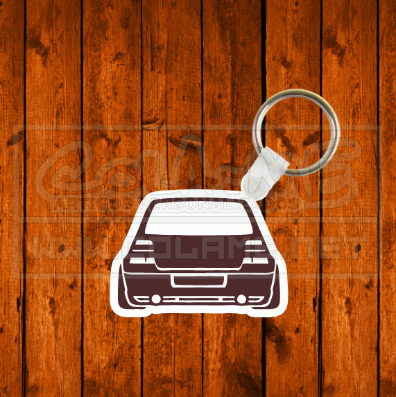 Porta chaves em MDF - VW Golf Mk4 R32