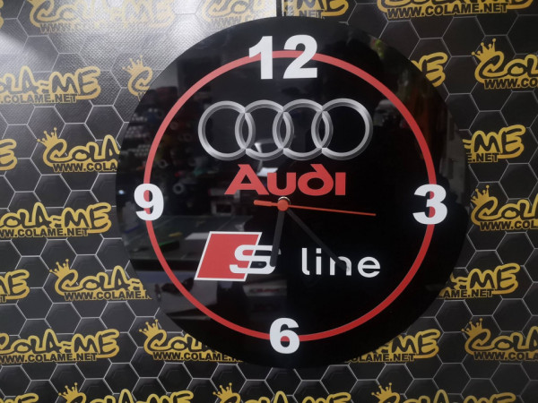 Relógio com Audi S-Line
