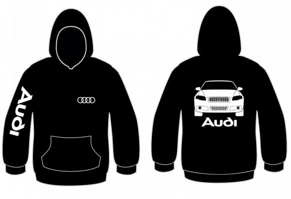 Sweatshirt com capuz para Aud. A4 B7