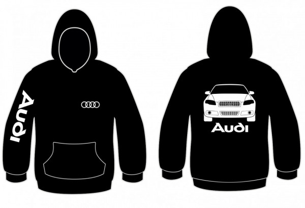 Sweatshirt com capuz para Audi A4 B7