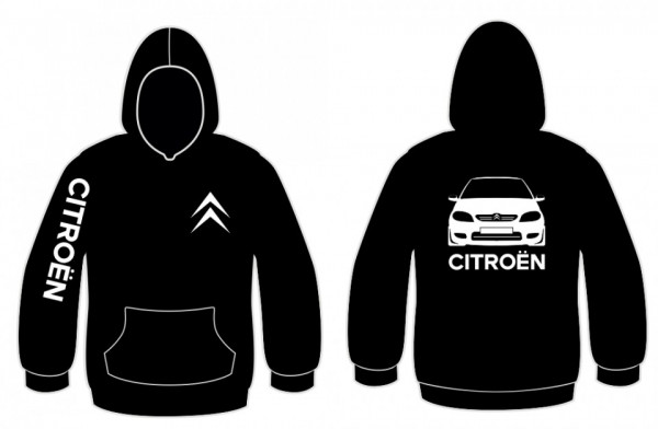 Sweatshirt com capuz para Citroen Saxo MK2