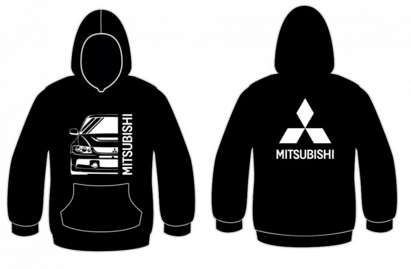Sweatshirt com capuz para Mitsubishi Lancer Evo