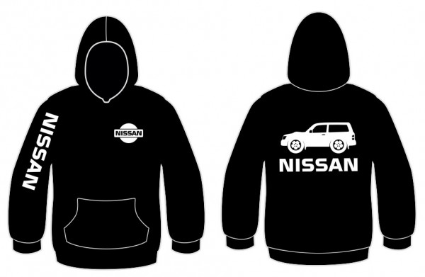 Sweatshirt com capuz para Nissan Patrol 120