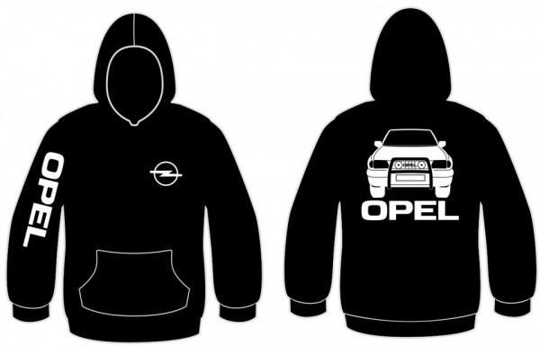 Sweatshirt com capuz para Opel Frontera