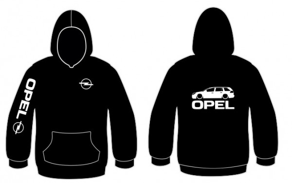 Sweatshirt com capuz para Opel Vectra C