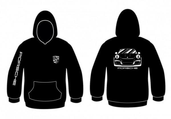Sweatshirt com capuz para Porsche GT3 RS