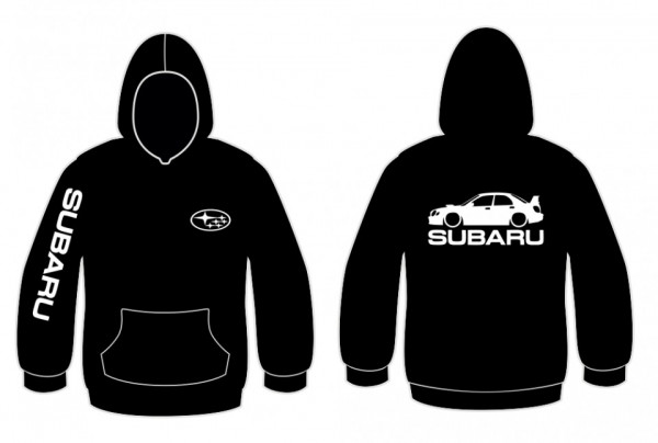 Sweatshirt com capuz para Subaru impreza WRX STi 3