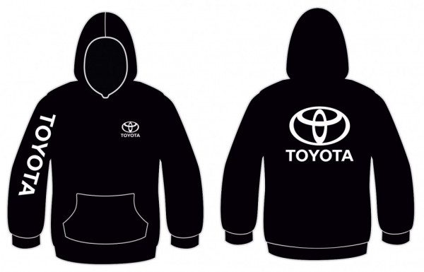 Sweatshirt com capuz para Toyota