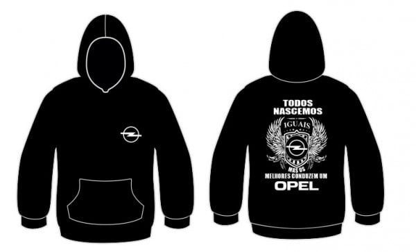 Sweatshirt com capuz Todos Nascemos (Opel)
