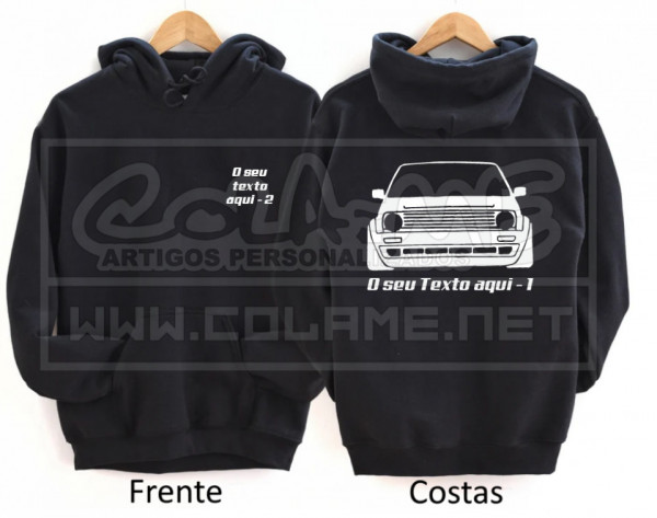 Sweatshirt com Capuz - VW Golf Mk2