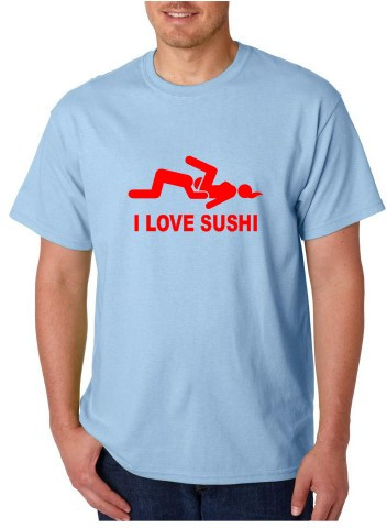 T-shirt - I Love Sushi