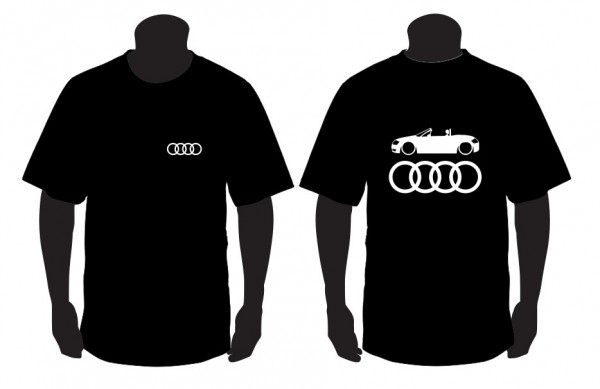 T-shirt para Audi TT 8N Cabrio